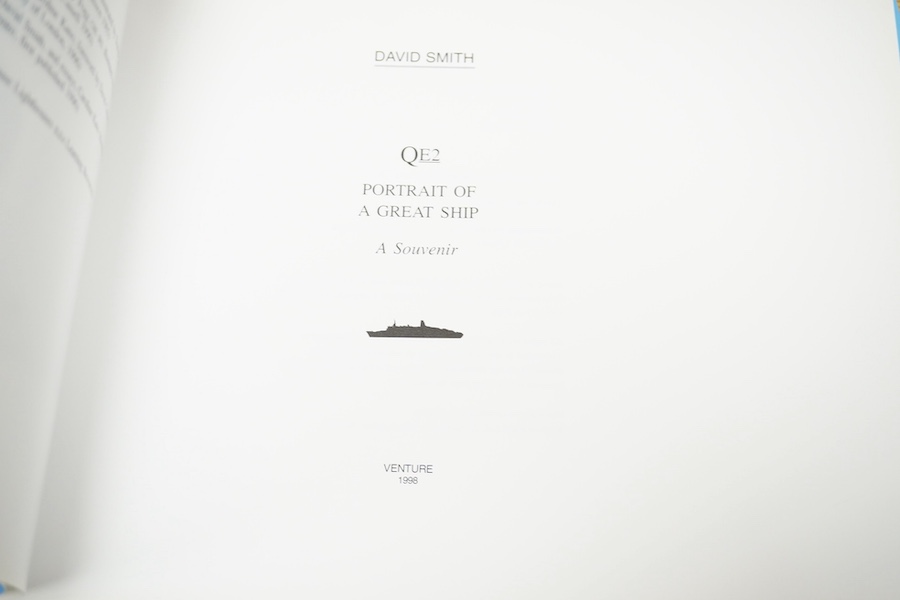 David Smith (1920-1999), a large collection of pencil sketches on tracing paper, Passengers and members of the crew, QE2 cruise 1996/97, each signed, inscribed and dated, together with ‘Cunard portrait of a Great Ship’ s